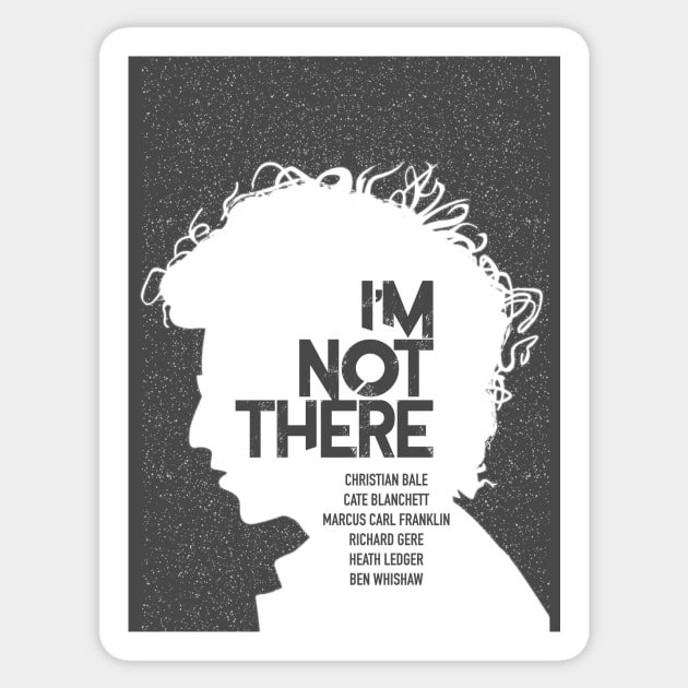 I'm Not There - Alternative Movie Poster Sticker by MoviePosterBoy